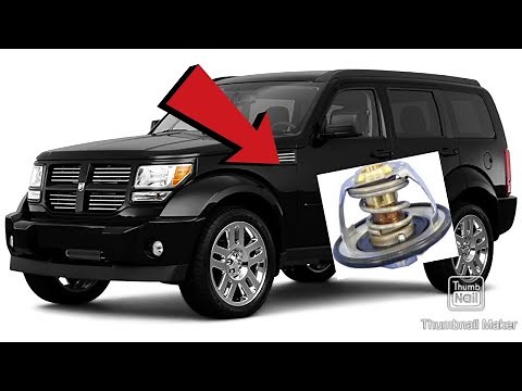 2007 dodge nitro R/T thermostat location!!