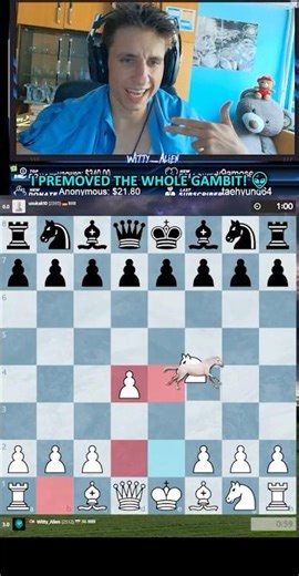 I premoved the Whole Gambit! 👽