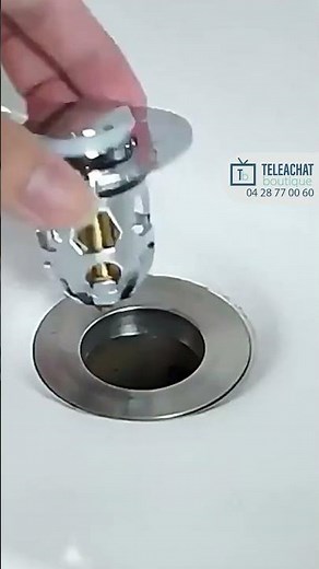 BOUCHON UNIVERSEL DE DRAINAGE POUR LAVABO