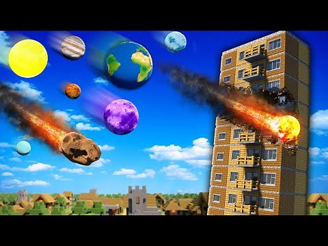 Small To Big Planets vs Minecraft Village | Teardown