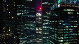 Night Time Illumination Singapore Downtown Buildings Stock Footage Video (100% Royalty-free) 1029857645 | Shutterstock
