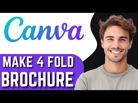 How to make a 4 fold brochure in canva (Easy Tips)