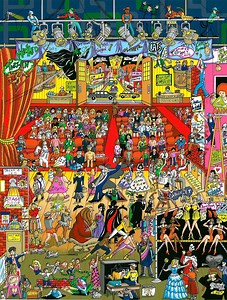 Charles Fazzino and Stave Puzzles: A Perfect Fit | Fazzino