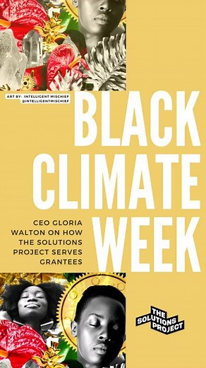 149 reactions | The Solutions Project is disrupting the status quo of philanthropy by fundraising and resourcing climate justice solutions in solidarity with grassroots movements. Our award-winning grant and narrative programs influence policy, improve lives, and shift culture to create the future we want. Together, we revolutionize what’s possible. Join us! #BlackClimateWeek | The Solutions Project | Facebook