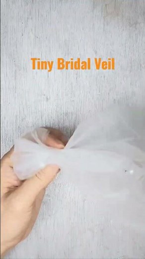 Tiny Bridal Veil #crochet #amigurumi #crochetaddict #crochetpattern #amigurumipattern #bridalveil