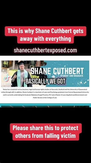 This is how Shane Cuthbett gets away with everything. Listen carefully to this recorded conversation from May 2023. #shanecuthbert #shane #cuthbert