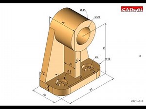 VariCAD 2016 3D - Exercise 10
