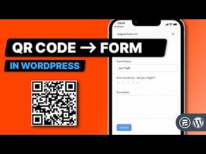 ​​How to Create Dynamic WordPress QR Codes and Auto Fill Forms