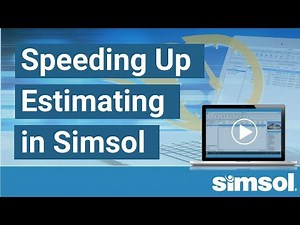 Tips and Tricks for Speeding Up Estimating in Simsol: Simsol Webinar
