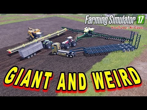 Farming Simulator 2017 Mods - GIANT Equipment & Attachments | Tractors Truck Trailers