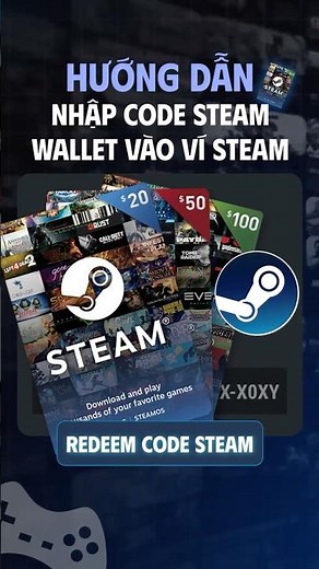 Instructions on how to redeem the latest Steam Wallet codes in 2026 #steam #games