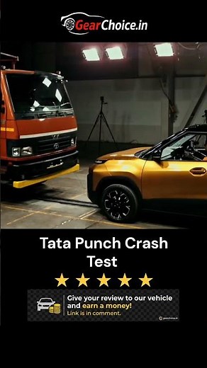 Punch vs Truck Crash Test at 50 kmph