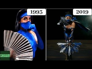 Evolution of Kitana Victory Poses (1993-2019) MKII-MK11