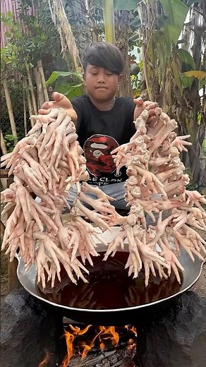 Chicken feed cooking