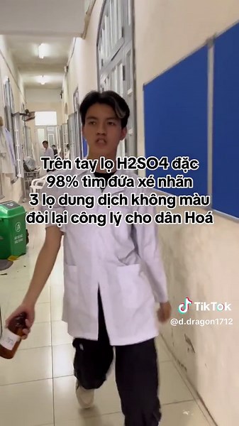 Chị Nguyệt giải H2SO4 đặc 98% tìm công lý cho dân Hoá