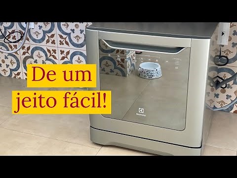 HOW TO INSTALL ELECTROLUX DISHWASHER 8 SERVICES (Flávio Fernandes)how to install dishwasher