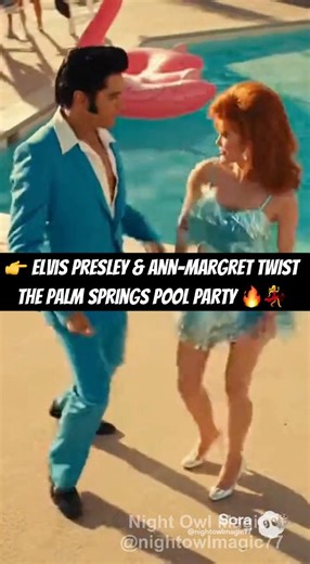 👉 Elvis Presley & Ann-Margret TWIST the Palm Springs Pool Party 🔥💃 #shorts #viral #elvispresley