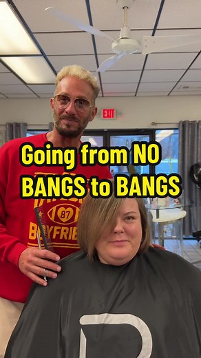 How i cut full bangs from scratch #bangs #diy #fringe #fringebangs #hairtutorial #fyp #waynetugglehair #diyhaircut