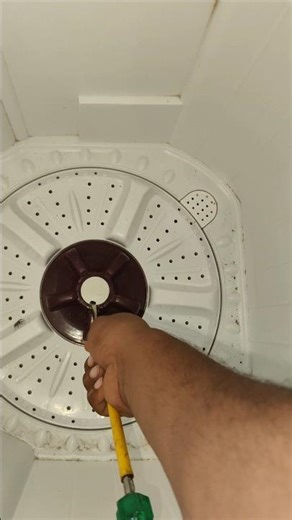 how to remove washing machine pulsator,#homeappliancemaintenance #electronic #shortvideo