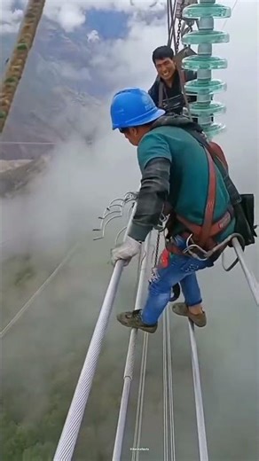 One of the Most Dangerous Jobs in the World 😱⚠️