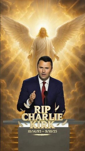 Rest In Peace Charlie Kirk (1993–2025) | Memorial Tribute 💔 #CharlieKirk #RIP #MemorialTribute