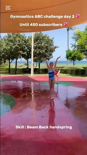 Gymnastics ABC challenge day 2 until 450 subs #gymnast #acrobatics #fypシ