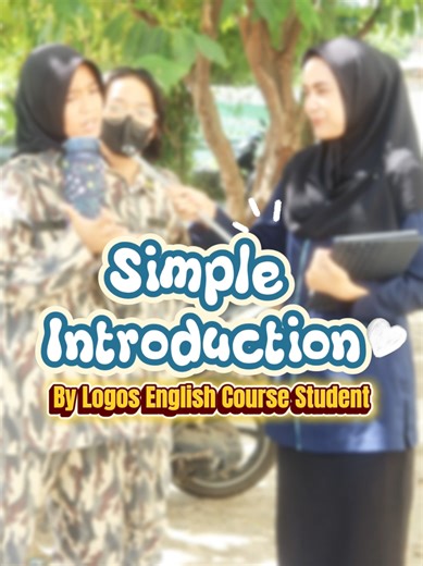 How is holiday Logos Friends?? At Logos Indonesia, learning English is part of daily confidence 🌍 Today’s lesson: Simple Introduction Because every student deserves a strong voice. This Monday, we’re starting a new semester — new goals, new energy, and new confidence to speak up ✨ 💬 Introduce yourself in English in the comments below! Let’s begin this new semester together 🤍 #EnglishClass #SpeakEnglish #LogosIndonesia #StudentConfidence #BelajarBahasaInggris