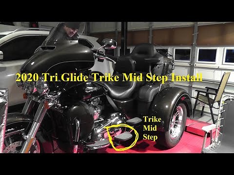 2020 Harley Davidson Tri Glide Trike Mid Step Install