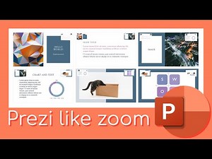 Prezi like Zoom Transition(thumbnail) in MS PowerPoint