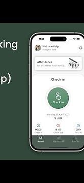 Employee Tracking Employee App UI in Flutter | Time Tracker App | TrackerJet