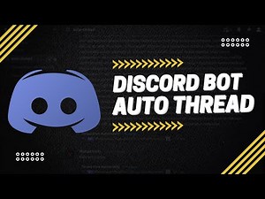 Showcase Auto Thread Discord Bot Using NodeJS