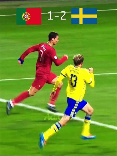 CR7 vs Zlatan Was Pure Cinema 🎬⚽ ⭐ #football #shorts