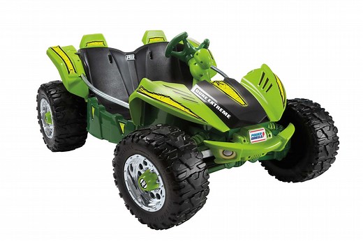 Power Wheels Dune Racer Extreme Battery-Powered Ride-on, 12 V, Max Speed: 5 mph, Green