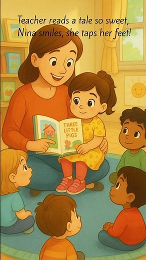 Nina’s First Day at Preschool | Sweet Kids Storytime