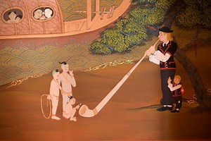 Buddha and the alphorn