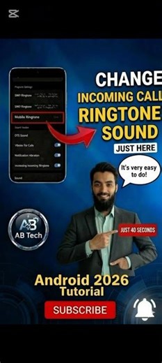 How to change incoming call ringtone| Ringtone kaise badlein #tech #shorts
