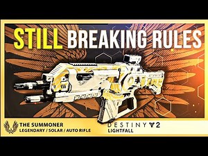 You Need To Understand Why Summoner Isn't a "Regular" Auto Rifle