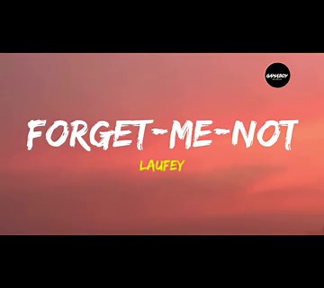 Laufey - Forget Me Not (Lyrics) #gamaboysongcoverlyrics #lyricvideo #laufey #forgetmenot
