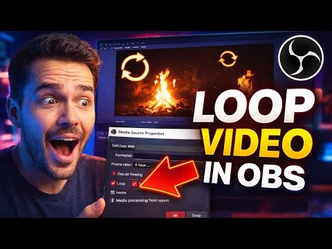 How to Loop Video in OBS Studio (Step-by-Step Tutorial)