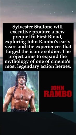 Before the Green Beret: 'Rambo' Prequel Explores the Origins of a Legend #Rambo #SylvesterStallone