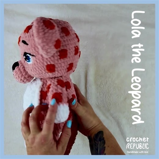 Lola the Leopard Crochet Pattern – Amigurumi Big Five Animal, Low-sew Plush Toy PDF, Beginner Friendly Safari Leopard - Etsy UK