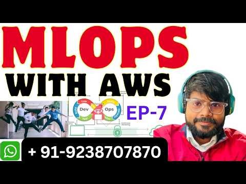 EP-7 | MLOPS WITH AWS || mlops model and work flow ? #devopsbustechnology #mlops #aws
