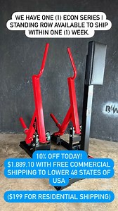 ECON SERIES | Standing Row We wanted to continue changing the gym / fitness equipment industry and recognize that not everyone may want all the bells and whistles we have for our main line of equipment. Our ECON SERIES | Standing Row is for those who are interested in our Standing ISO Row, but would like it at a more affordable price. To do so, we have eliminated the adjustments, stainless, etc. Of course, if you are looking for all the “luxuries” for a new purchase, check out our Standing ISO R