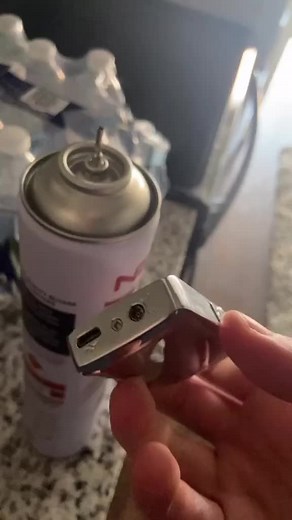 How to refill dual arc #lighter #viral