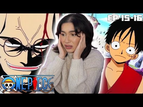 LUFFY vs KURO│ONE PIECE EPISODE 15-16 REACTION