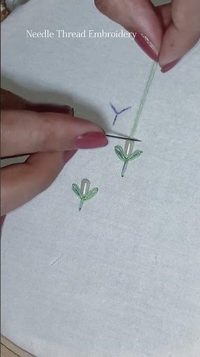 Easy Hand Embroidery for All over dress | Simple Hand Embroidery for Beginners #embroidery