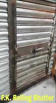 Wicket Gate for Rolling Shutter | Convenient Access in Action