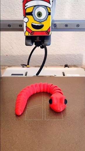 3D Printed Articulated Snake