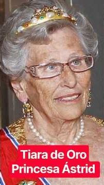 Princess Astrid’s Gold Tiara Mette-Marit Won’t Inherit#Norway #royalhouse #royalfamily #norway