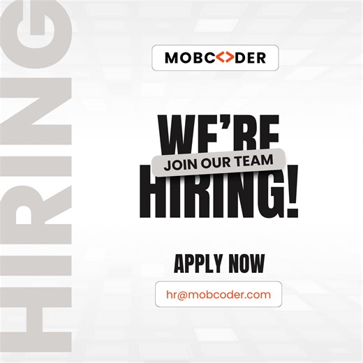 Mobcoder is in hunt for an AI/ML Engineer. Are you passionate about...